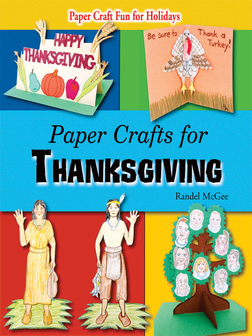 Title details for Paper Crafts for Thanksgiving by Randel McGee - Wait list